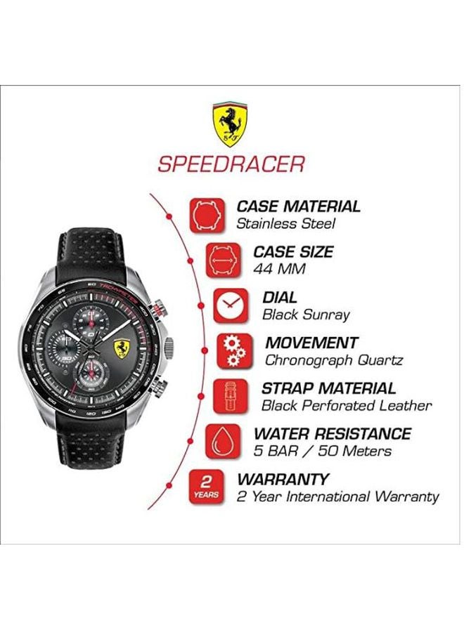 Scuderia Ferrari - Men's Speedracer Chronograph Watch 830648 - Image 1