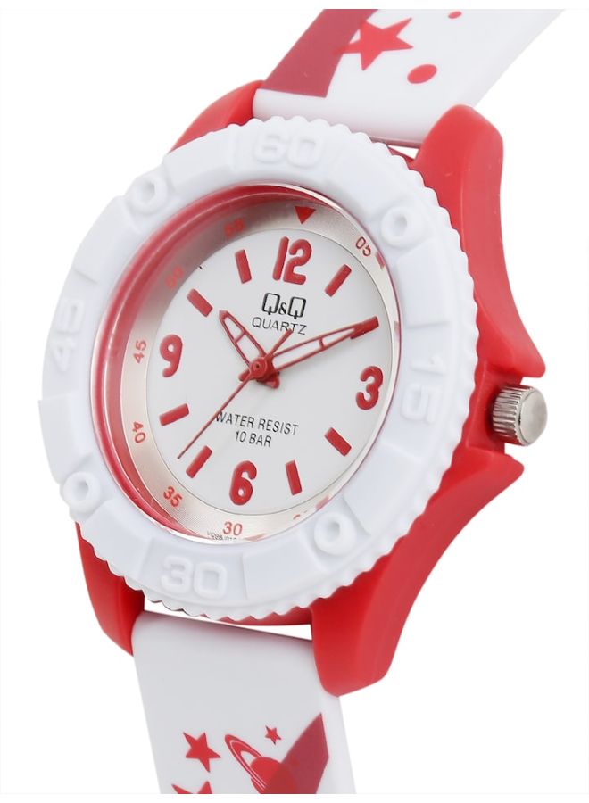 Q&Q Girls' Water Resistant Analog Wrist Watch VQ96J016Y - 35 mm - Image 3