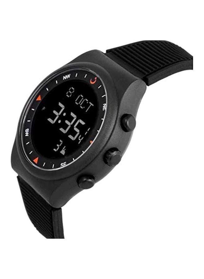 Al Fajr - Sport Digital Watch WY-16 - 38 mm - Black - Image 1