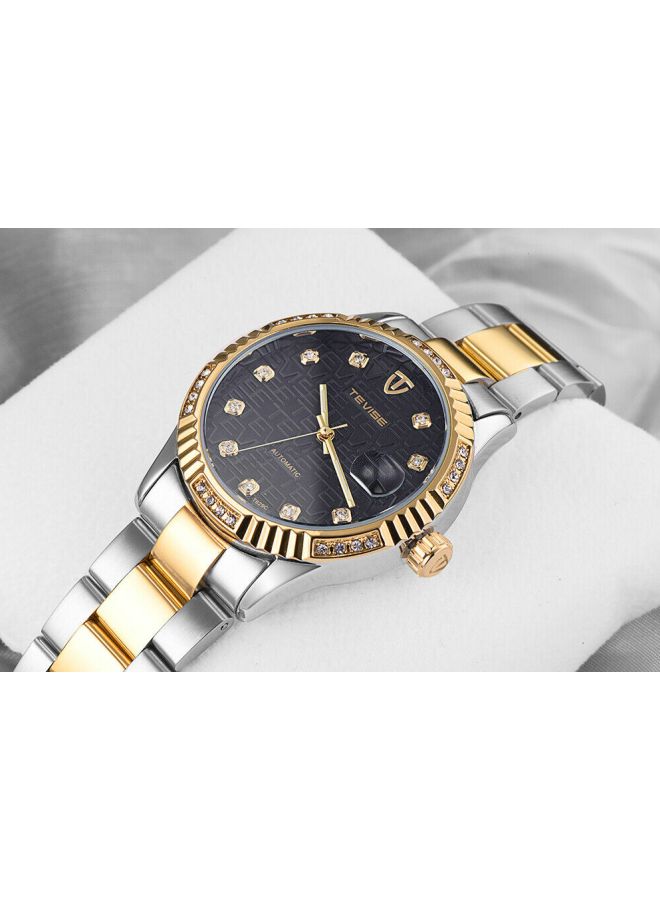 Tevise Men's Classic Analog Watch T629C - 39 mm - Silver - Image 5