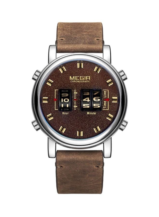 ميجر ساعة عقارب مقاومة للماء طراز J4297BR-KM للرجال - Image 1