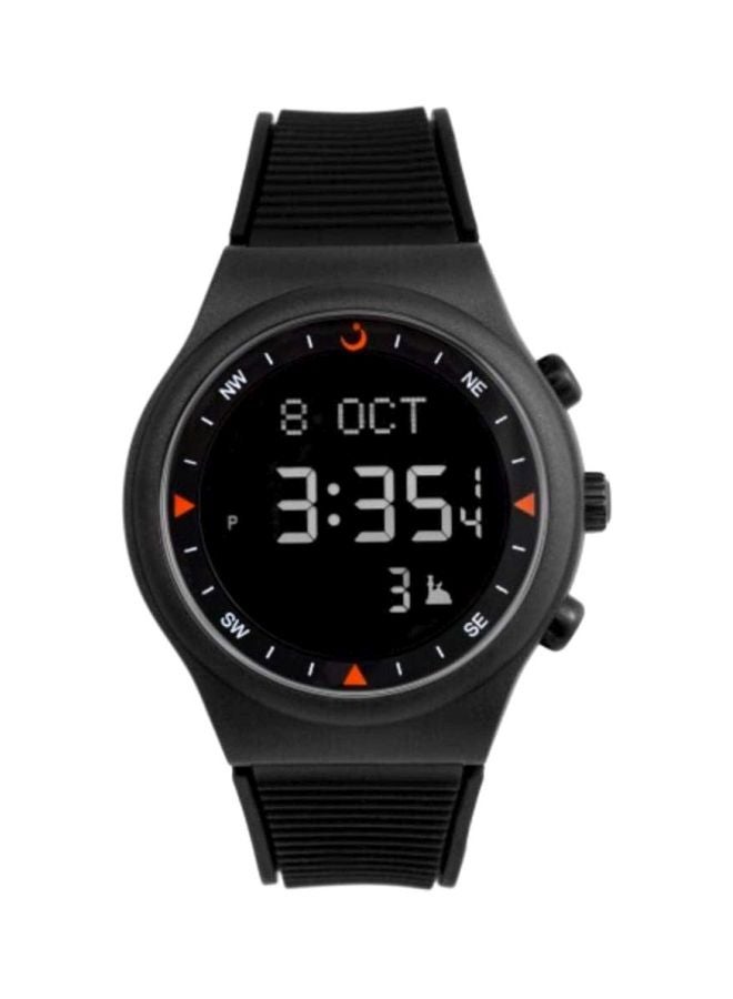Al Fajr - Sport Digital Watch WY-16 - 38 mm - Black - Image 1