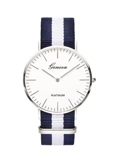 Geneva Men's Fabric Analog Watch YPZ5005  - Image 1