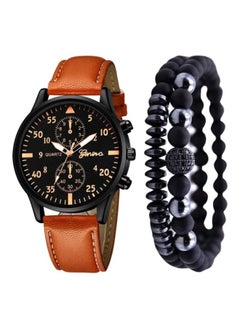 Men's 3-Piece Analog Watch Gift Set NNSB03702734