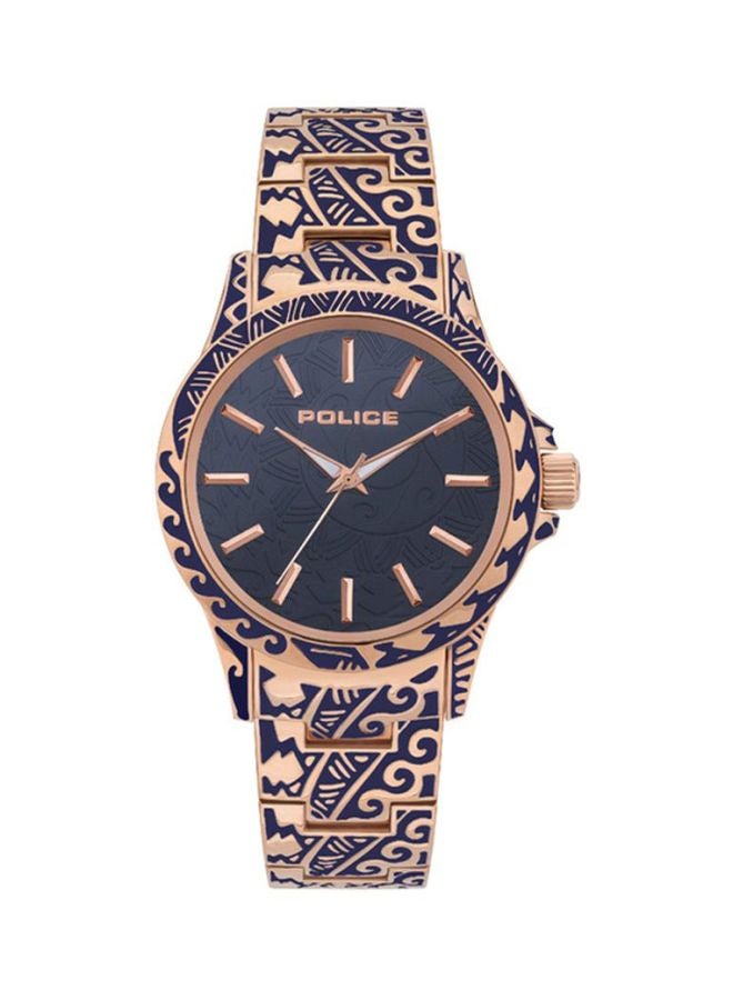 بوليس ساعة يد جيتا بعقارب طراز P 15688JSR-03M للنساء  - Image 1