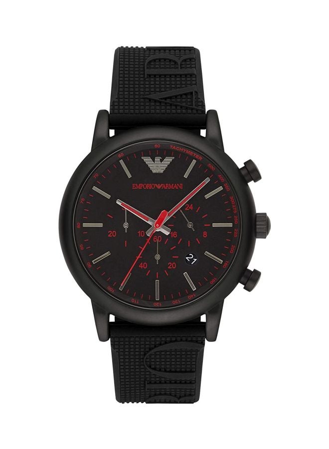 EMPORIO ARMANI Women's Luigi Analog Watch AR11024 - 28 mm - Black  - Image 1