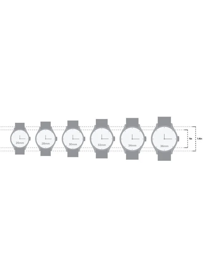 POLICE Uloya Round Shape Stainless Steel Analog Wrist Watch 42 mm - Silver - P 15691BS-30M