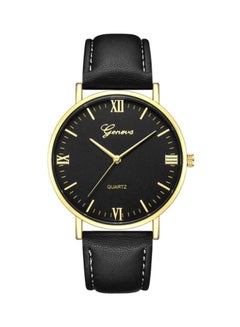 Geneva men Leather Analog Watch NNSB03701442  - Image 1