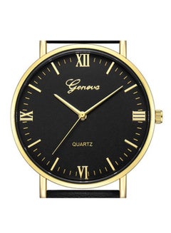 Geneva men Leather Analog Watch NNSB03701442  - Image 2