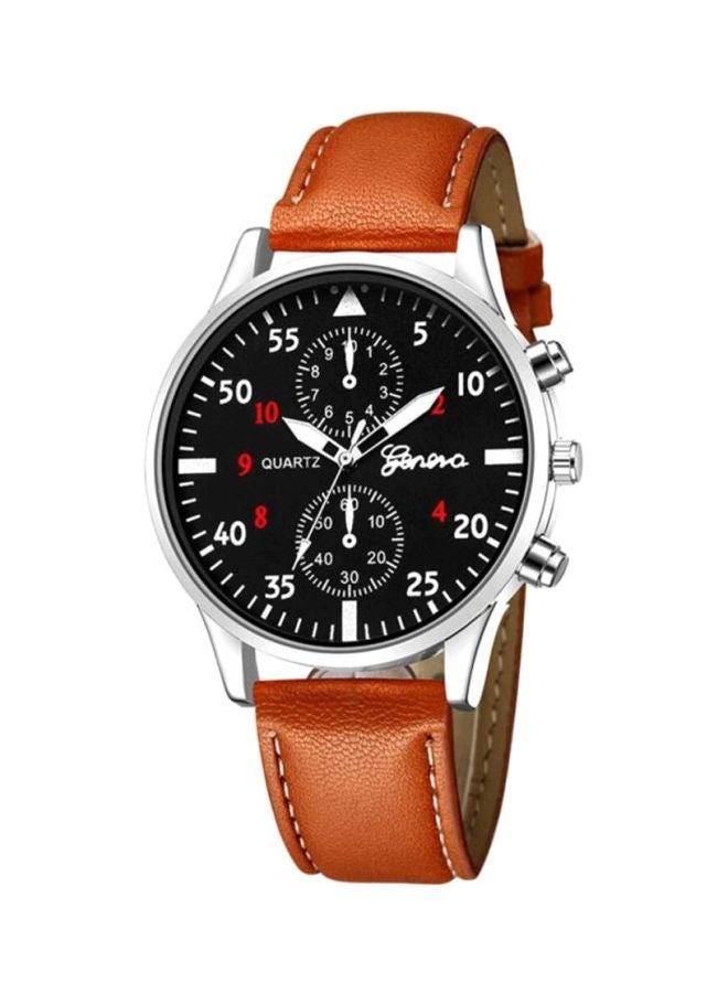 Geneva - men 3-Piece Analog Quartz Watch With Bracelet Set NNSB03702731 - Image 1