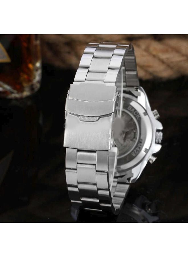 وينر ساعة يد بعقارب وسوار من الاستانلس ستيل طراز WRG8053M4T1 للرجال - Image 2