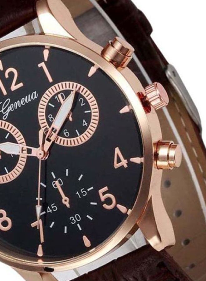 جنيفا ساعة يد كرونوغراف طراز NNSB03700736 للرجال - Image 2