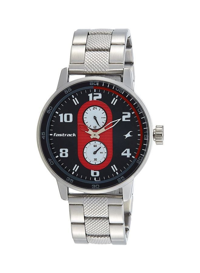 fastrack Men's Stainless Steel Analog Watch 3159SM01  - Image 1