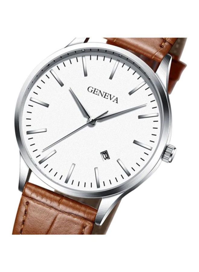 جنيفا ساعة يد بعقارب طراز 1084 men - Image 2