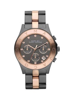 مارك جاكوبس ساعة كرونوغراف مقاومة للماء طراز MBM8583 للنساء  - Image 1