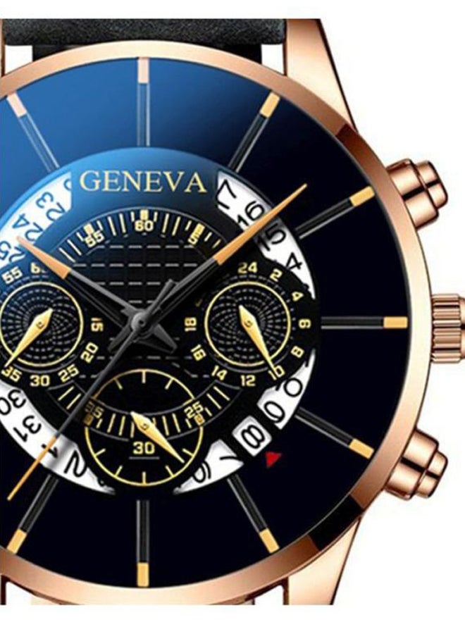 جنيفا ساعة يد كرونوغراف طراز NNSB03701758 للرجال - Image 2