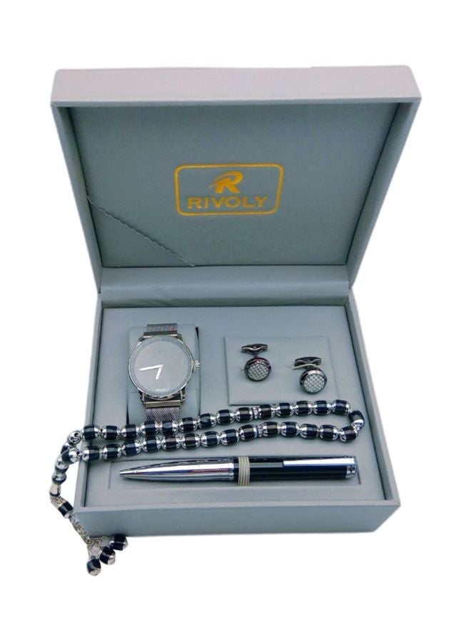 Rivoly - Men's 4-Piece Analog Watch Gift Set - Image 1