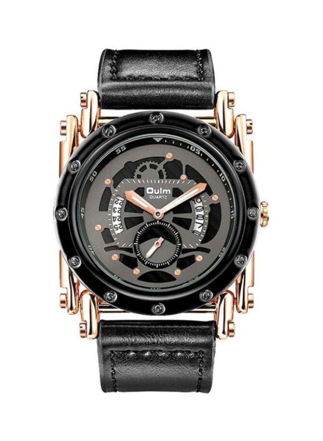 Oulm men Water Resistant Analog Watch NNSB03701512  - Image 1
