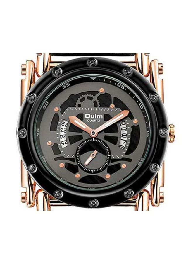 Oulm men Water Resistant Analog Watch NNSB03701512  - Image 2