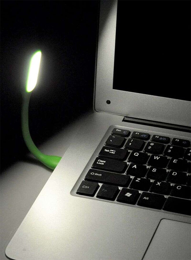 أرت لوك مصباح LED مرن للقراءة بإضاءة خفيفة ووصلة USB ميني أخضر 16.80x1.80x2.00سم  - Image 3