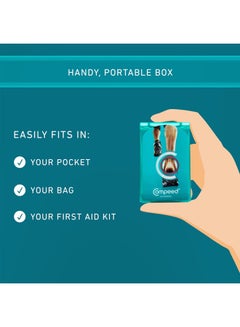 Compeed 5-Piece Sports Heel Blister Plasters  - Image 3
