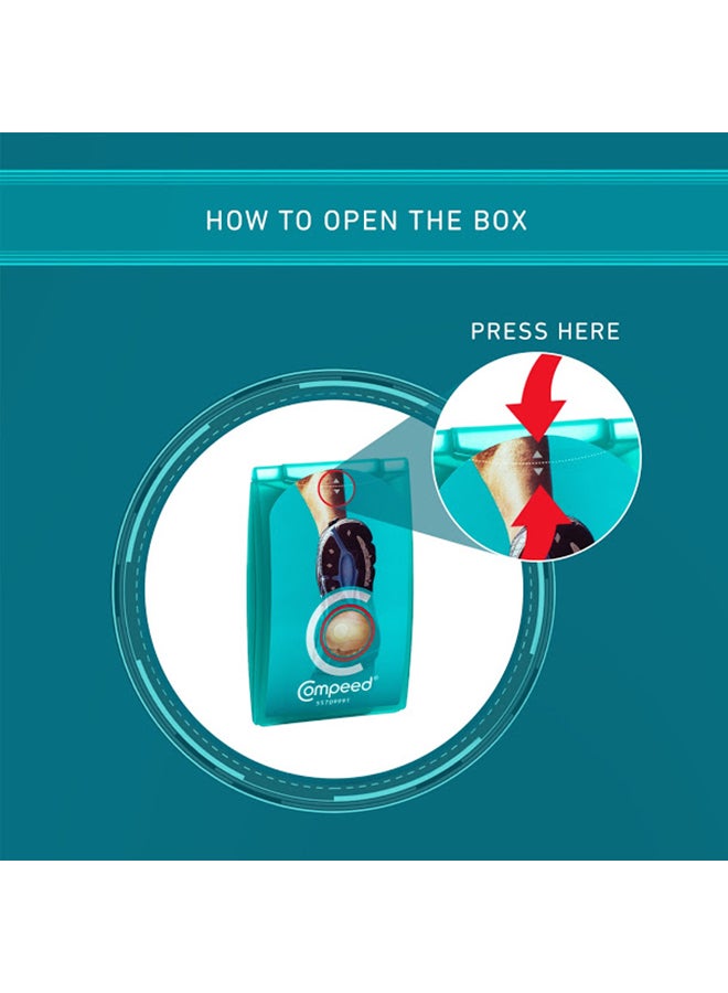 Compeed 5-Piece Sports Underfoot Blister Plasters  - Image 4