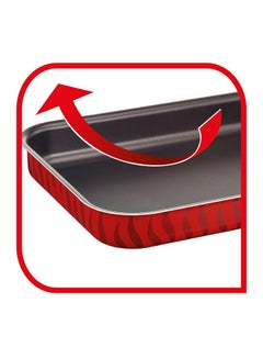 Tefal Set Of 3 Les Specialists Rectangular Oven Dish Red/Black 7.2x45.8x32.8cm Red/Black 7.2x45.8x32.8cm  - Image 4