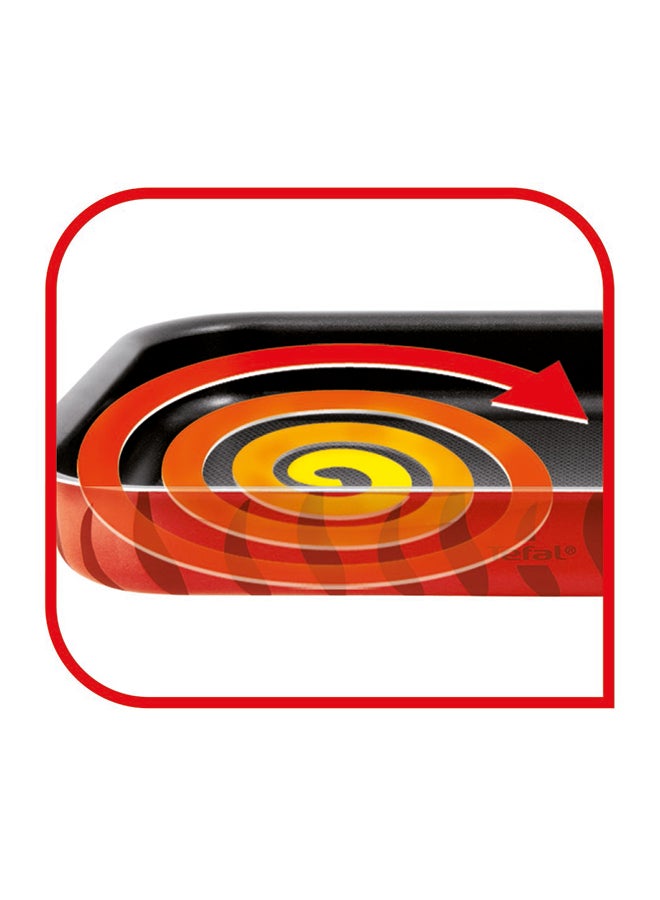Tefal - Set Of 3 Les Specialists Rectangular Oven Dish Red/Black 7.2x45.8x32.8cm Red/Black 7.2x45.8x32.8cm - Image 1