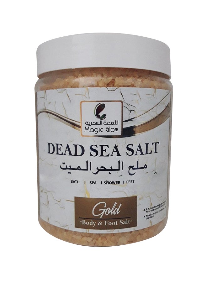 Dead Sea Body And Foot Salt Gold 1.2kg - v1598522866/N39935189A_1