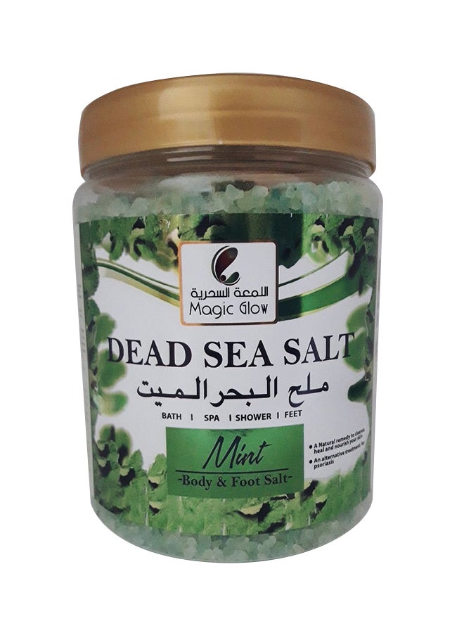 Dead Sea Body And Foot Salt Mint 1.2kg - v1598522866/N39935202A_1