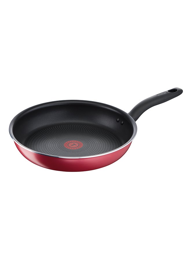 تيفال TEFAL طقم سوبر كوك مكون من 12 قطعة | مقالي 22/24 سم، مقلاة ووك 28 سم، قدور 22/24/28 سم + أغطية، ملعقة، ملعقة مشقوقة، ملعقة مسطحة مشقوقة | غير لاصق | مؤشر حرارة Thermo-Signal | أحمر | ضمان لمدة سنتين | B460SC84 أحمر/أسود 22,24,28,24,28سم  - Image 2