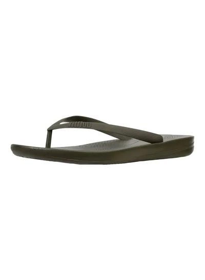 FitFlop Banda Crystal Flip Flops Camouflage Green