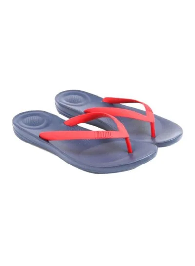 FitFlop Superskate Flip Flops Ff Red/Midnight Navy