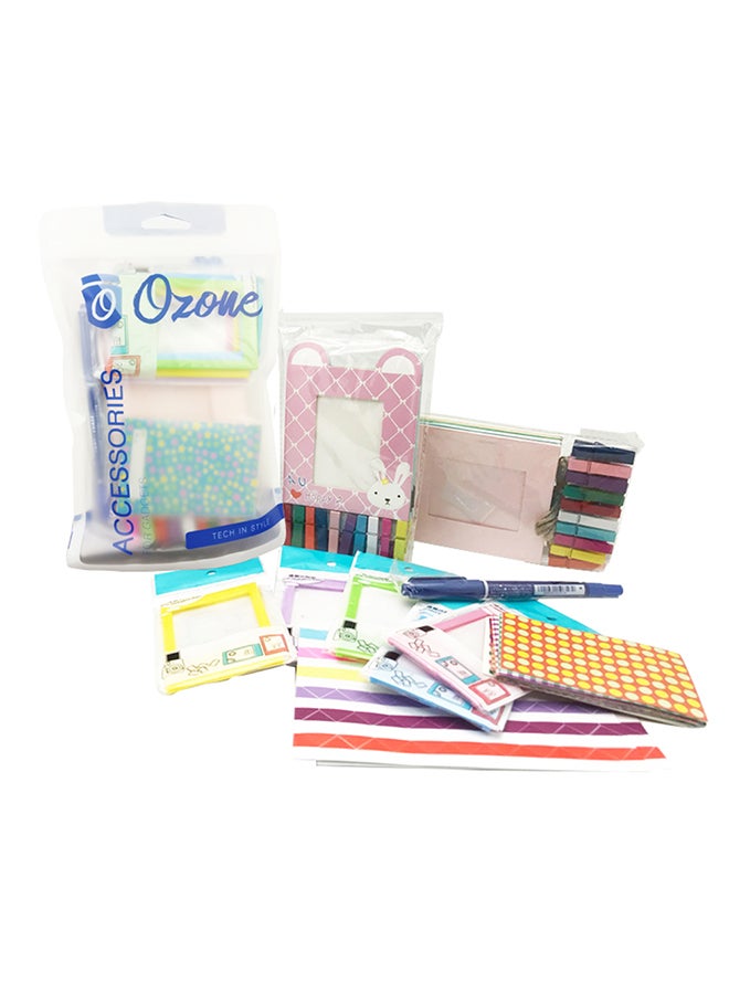 O Ozone - Accessories Kit For Fujifilm Instax Mini 11/8/9/8+ Instant Camera Multicolour - Image 1