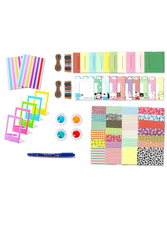 O Ozone - Accessories Kit For Fujifilm Instax Mini 11/8/9/8+ Instant Camera Multicolour - Image 1