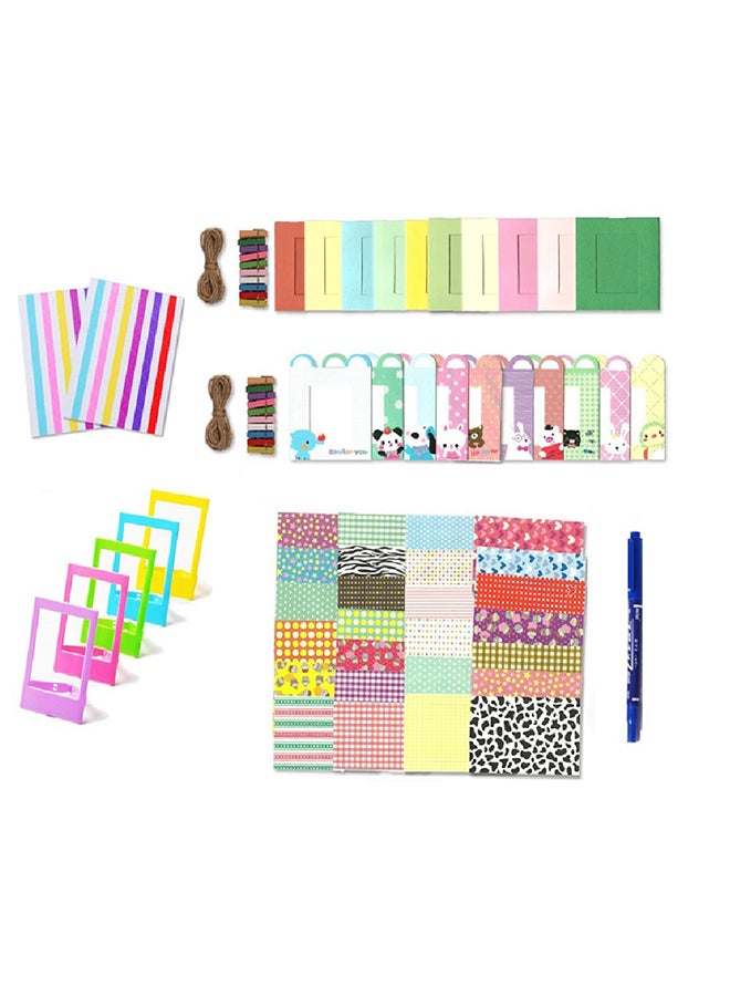 O Ozone - Accessories Kit For Fujifilm Instax Mini 11/8/9/8+ Instant Camera Multicolour - Image 1