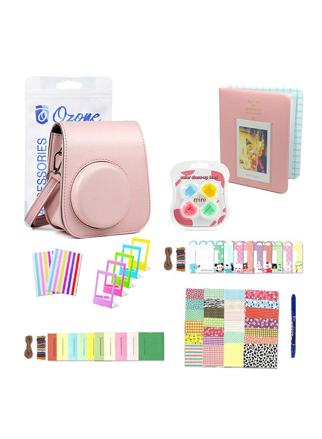 O Ozone Accessories Kit For Fujifilm Instax Mini 11 Instant Camera Multicolour - Image 1