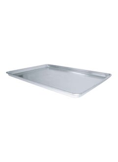 Newflon Aluminium Tray Silver 60x45x2.5cm 