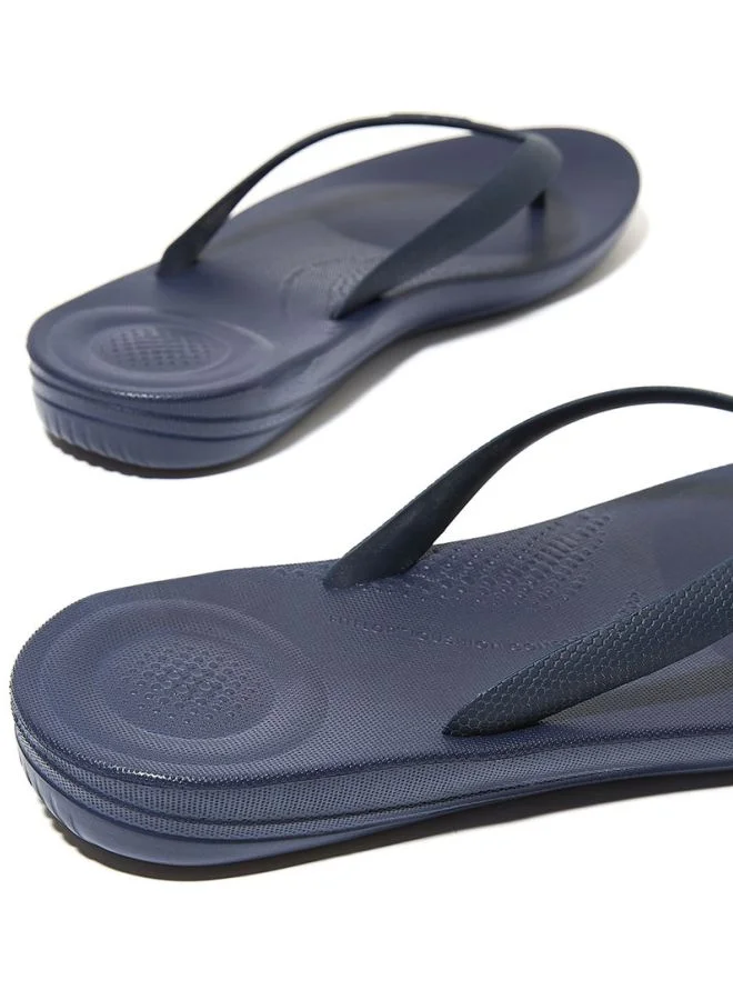 FitFlop Banda Crystal IMI-Snake Comfort Flip Flops Midnight Navy