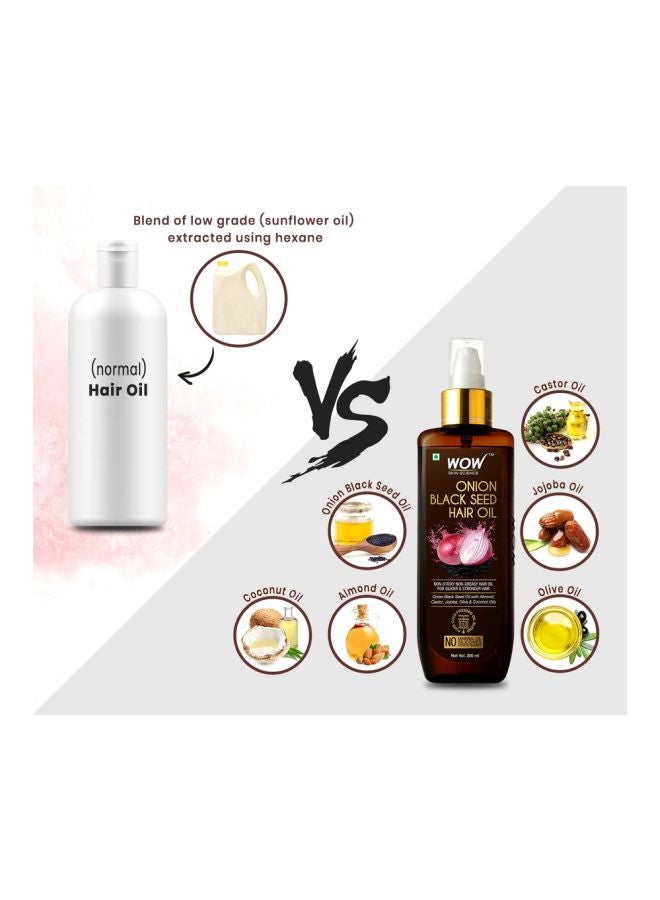 Onion Black Seed Hair Oil 200ml