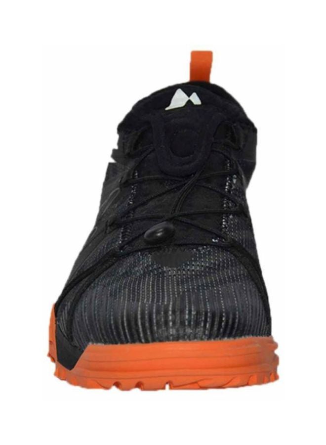 MERRELL - Women's Avalaunch Tough Mudder Lace-up Running Shoes Black/Orange - Image 1