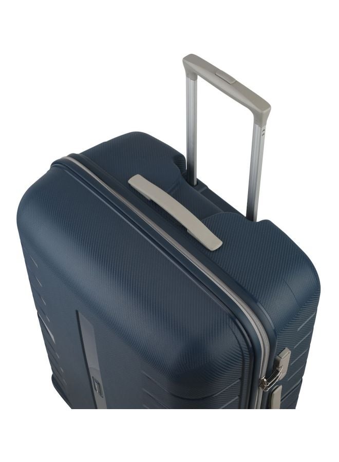 Voyager 4-Wheel Hardside Small Cabin Luggage Trolley Blue/Silver/Black - v1598525165/N39648925A_5