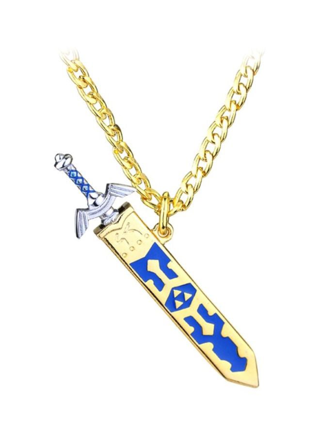 جو باي قلادة متدلية بتصميم معدني مستوحى من لعبة "The Legend Of Zelda Skyward Sword" - Image 1
