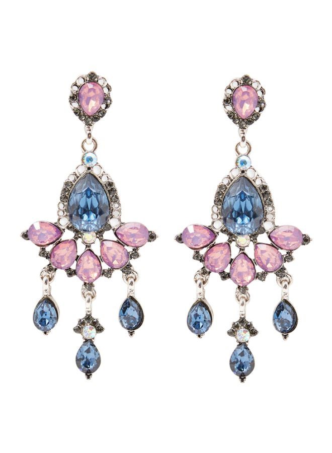 اونلي أقراط ليا طويلة ومتدلية من الفضة - Image 1