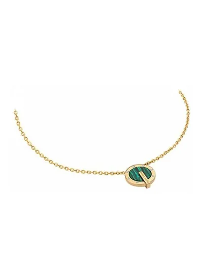 بوليس Stoned Pendant Necklace
