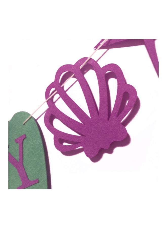 بيوينتي مجموعة بالونات زينة للحفلات مزينة بتصميم حورية البحر من 11 قطعة - Image 3