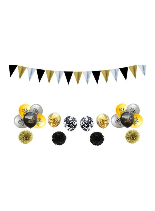 بيوينتي طقم بالونات زينة لحفلات عيد الميلاد من 49 قطعة - Image 3