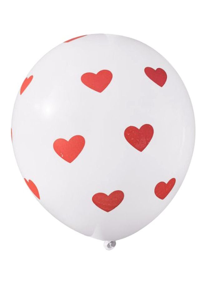 بيوينتي مجموعة بالونات على شكل قلوب من 36 قطعة 12بوصة - Image 3