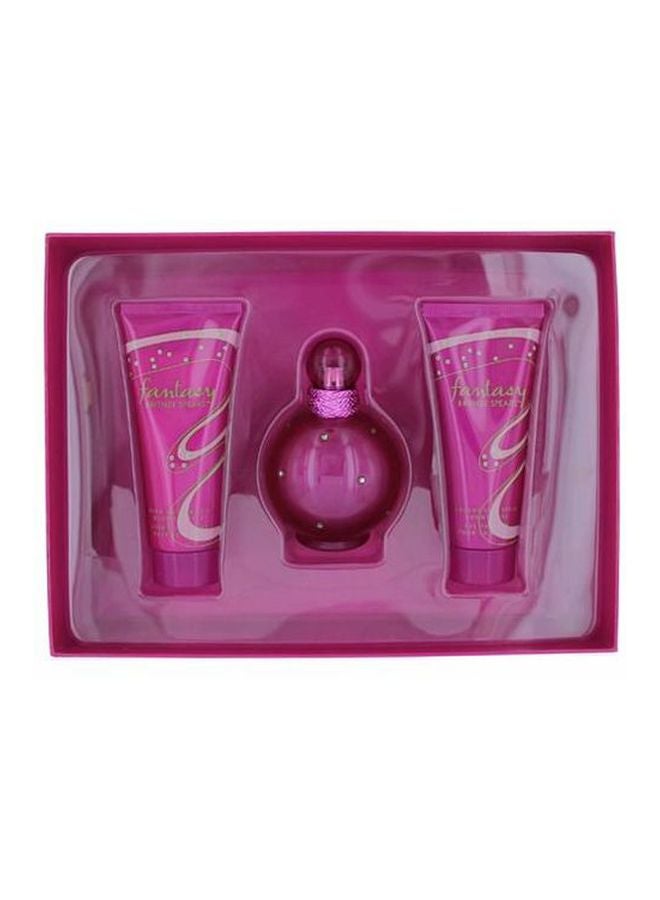 بريتني سبيرز طقم هدايا فانتازي مكون من 3 قطع (1 x EDP 100ml, 1 x Body Lotion 100ml, 1 x Shower Gel 100ml)  - Image 1