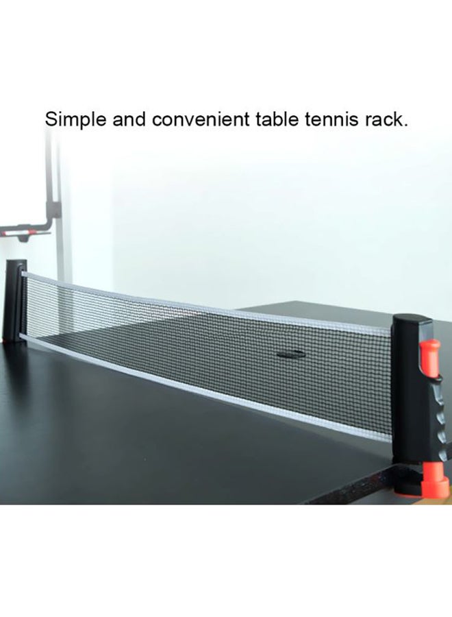 REGAIL - Retractable Table Tennis Net Rack 20x14x14cm - Image 1